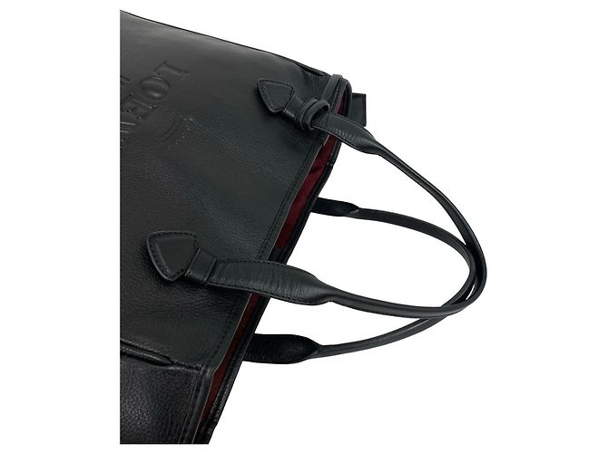 Loewe Vintage Heritage Ledertasche Tote Bag Schwarz - Ansicht 4