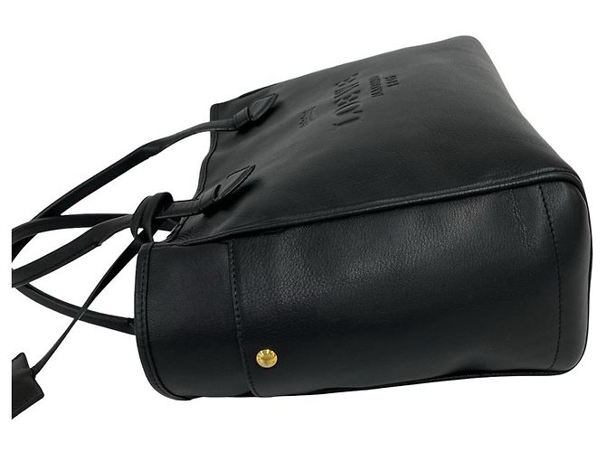 Loewe Vintage Heritage Ledertasche Tote Bag Schwarz - Ansicht 5