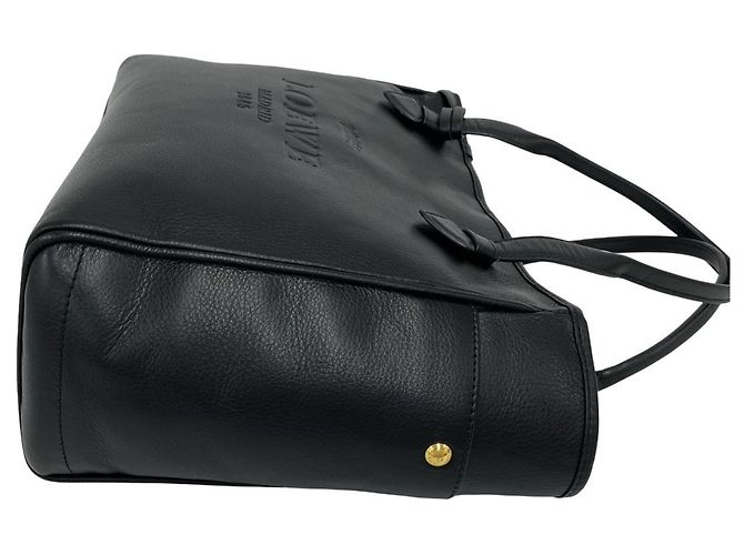 Loewe Vintage Heritage Ledertasche Tote Bag Schwarz - Ansicht 6