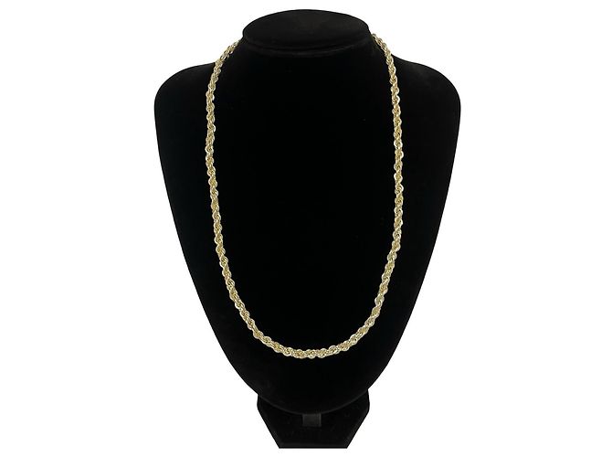 Tiffany & Co Collana Tiffany Vintage Twist Rope Argento D'oro - vista 2