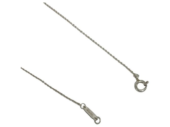 Tiffany & Co Collana Tiffany Vintage Enchanted Heart Argento - vista 5