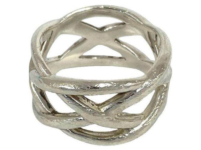 Tiffany & Co Tiffany Vintage Celtic Knot Ring Silber - Ansicht 6