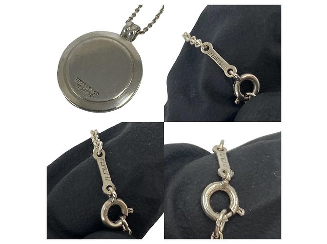 Collar Coin Tiffany & Co. Plata Dorado - vista 3