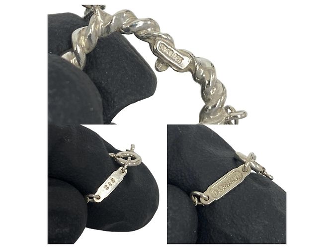 Tiffany & Co Collana Tiffany Vintage Twist Heart Argento - vista 3