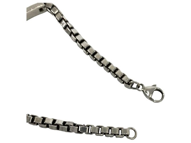 Tiffany & Co Bracciale Tiffany Vintage Venetian ID in argento - vista 4