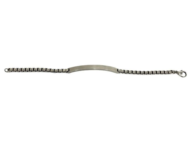 Tiffany & Co Bracciale Tiffany Vintage Venetian ID in argento - vista 5