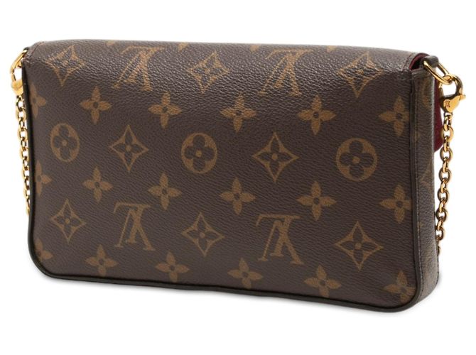 Louis Vuitton Brown Monogram Pochette Felicie Braun - Ansicht 2