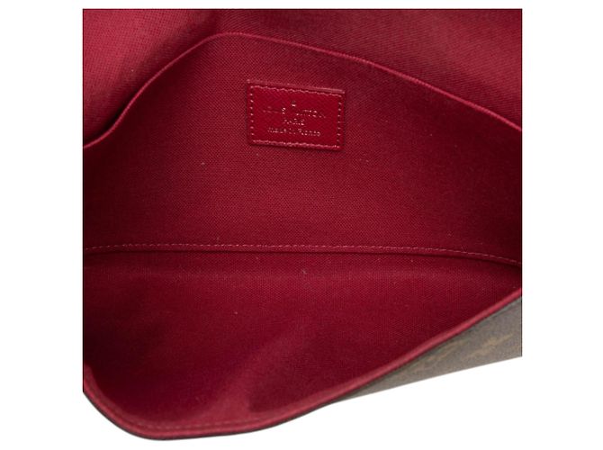 Louis Vuitton Brown Monogram Pochette Felicie Braun - Ansicht 4
