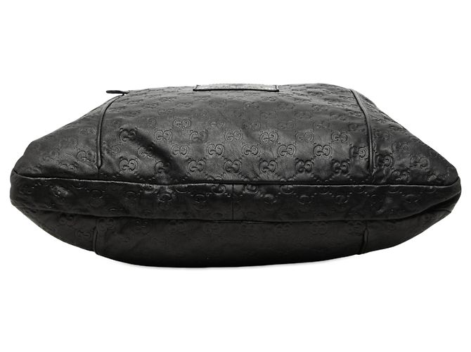 Borsa a tracolla Gucci Black Guccissima Nero - vista 3