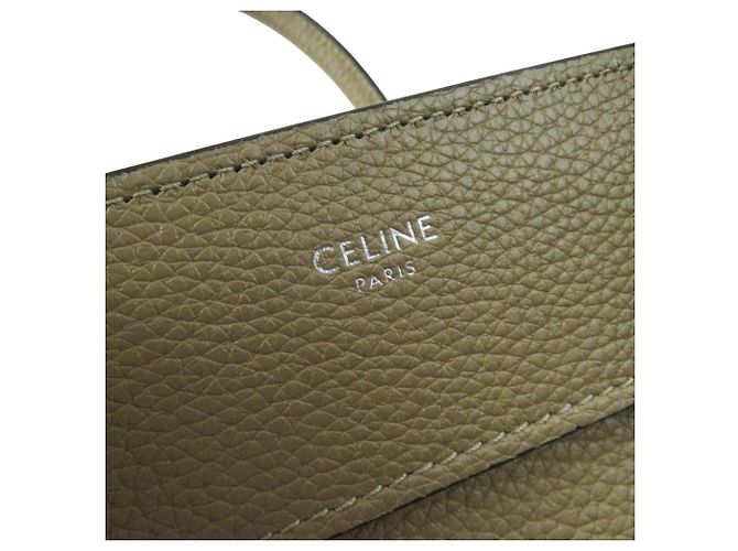 Céline Celine Beige Micro Drummed Calfskin Luggage Tote - vue 5
