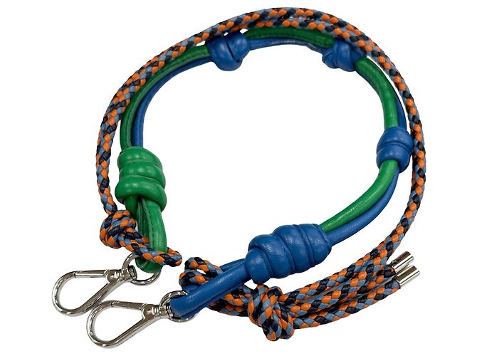 Prada Borsa a tracolla Vitello Daino Grigia Marrone - vista 11