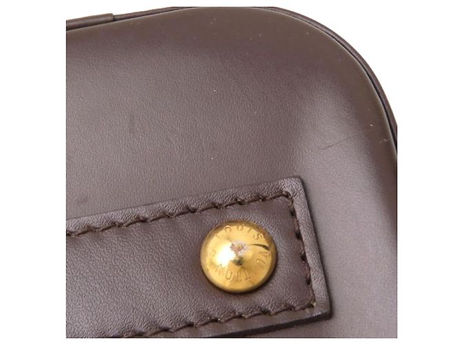 Louis Vuitton Brown Damier Ebene Alma BB Marrone - vista 20
