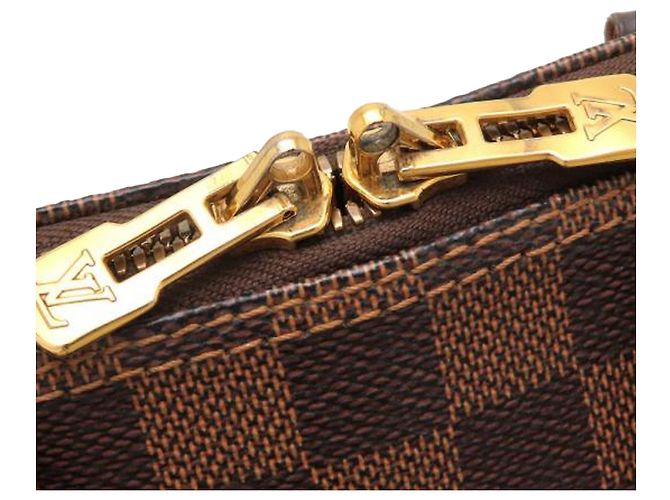 Louis Vuitton Brown Damier Ebene Alma BB Marrone - vista 6