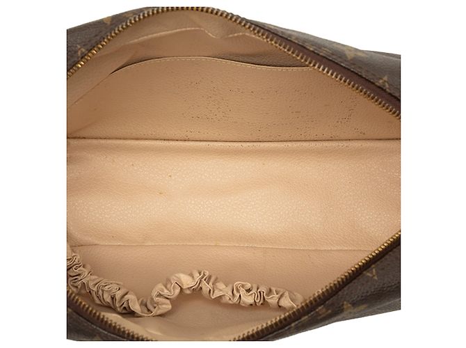 Louis Vuitton Brown Monogram Trousse Toilette 28 Marrone - vista 4