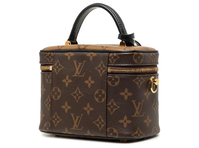 Louis Vuitton Brown Monogram Reverse Vanity PM Marrone - vista 2