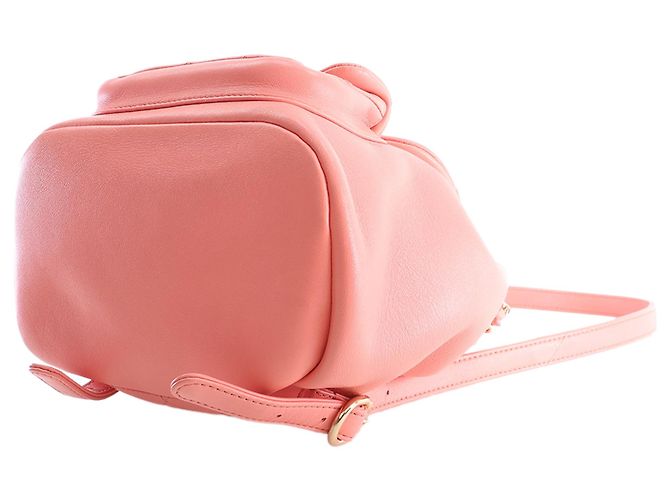 Chanel Duma Small Rucksack aus rosa Lammleder Pink - Ansicht 6