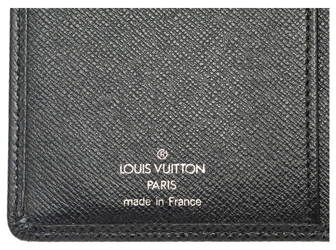 Louis Vuitton Black Taiga Porte Valeurs Organiser Negro - vista 5