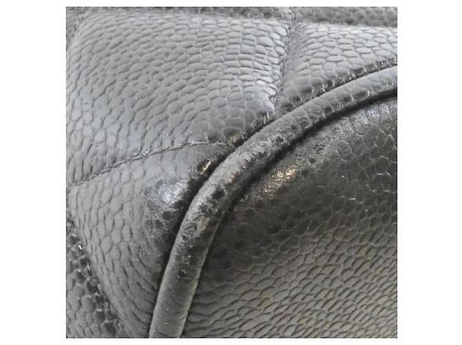 Borsa Chanel 1804 in pelle di vitello grana naturale nera Nero - vista 4