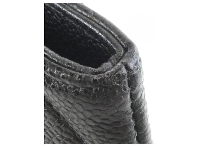 Borsa Chanel 1804 in pelle di vitello grana naturale nera Nero - vista 5