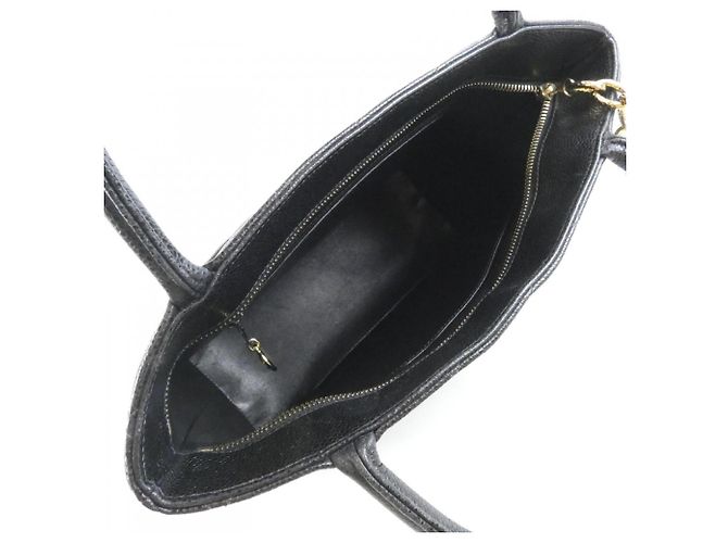 Borsa Chanel 1804 in pelle di vitello grana naturale nera Nero - vista 9