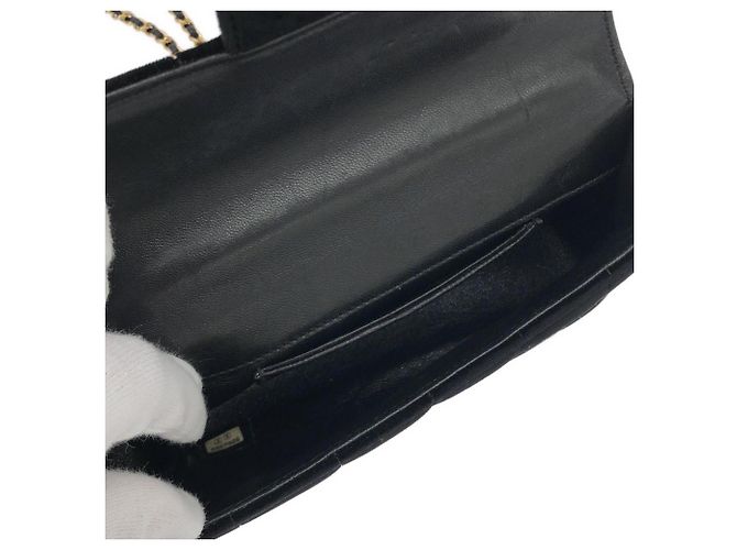Timeless Borsa a tracolla Chanel 16780 Nera Nero - vista 9