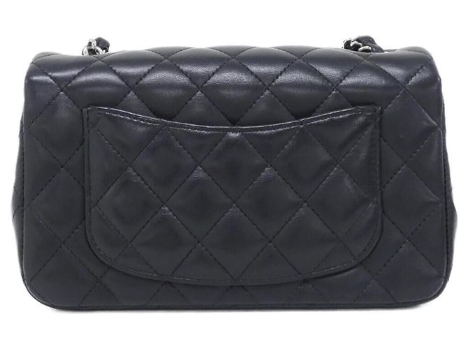 Borsa a tracolla Chanel 69900 in pelle nera Nero - vista 2