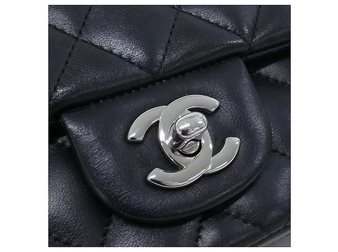 Borsa a tracolla Chanel 69900 in pelle nera Nero - vista 5