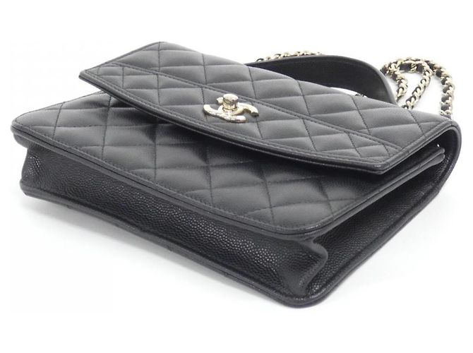 Timeless Zaino Chanel AP4406 in pelle di vitello grana nera Nero - vista 3