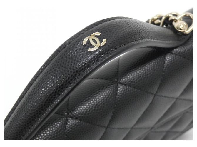 Timeless Zaino Chanel AP4406 in pelle di vitello grana nera Nero - vista 4