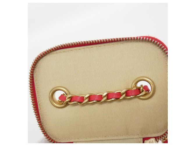 Borsa a tracolla Chanel AP1447 in pelle rossa Rosso - vista 10