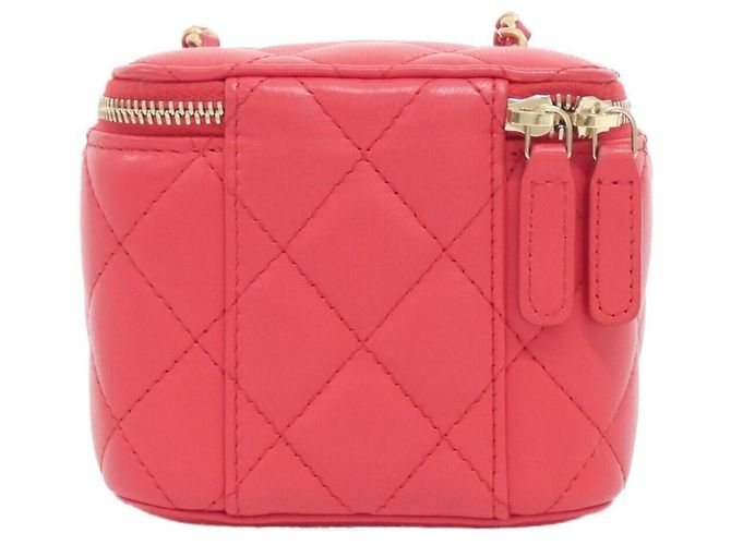 Borsa a tracolla Chanel AP1447 in pelle rossa Rosso - vista 2