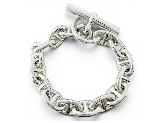 Hermès Bracciale HERMES Chaine d'Ancre PM Argento - vista 2