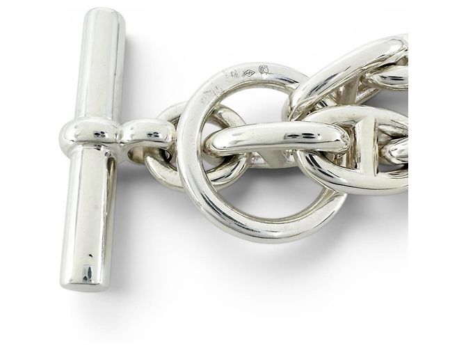 Hermès Bracciale HERMES Chaine d'Ancre PM Argento - vista 5