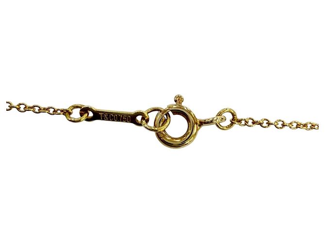 Tiffany & Co Collana Croce Elsa Peretti Small di Tiffany D'oro - vista 8