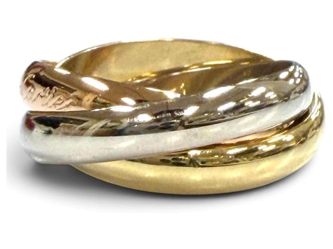 Anello Cartier Trinity in oro 18K D'oro - vista 3