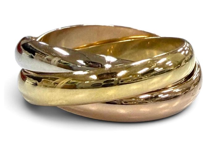 Anello Cartier Trinity in oro 18K D'oro - vista 4