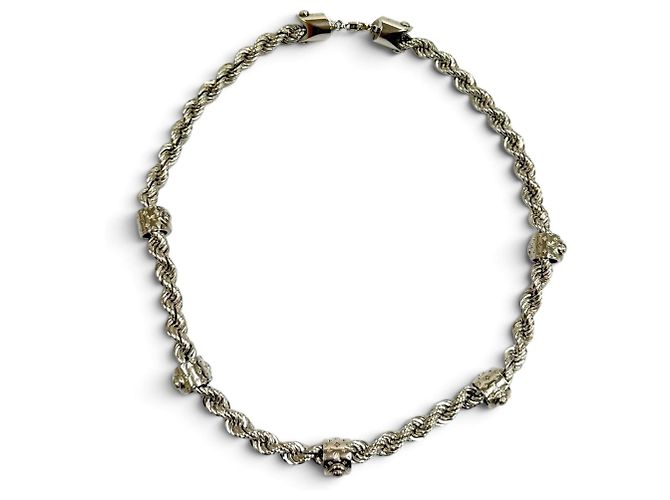 Collana Louis Vuitton 2023 M01748 Argento - vista 4