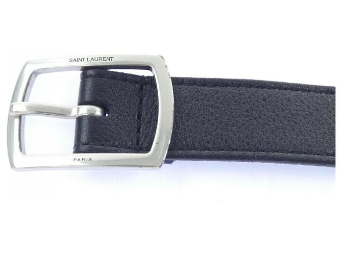 Saint Laurent 593303 Standard Black Gürtel Schwarz - Ansicht 2