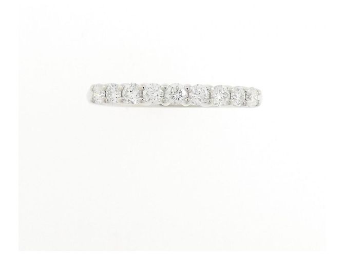 Tiffany & Co Tiffany Bandring aus Platin mit Diamant - Ansicht 2