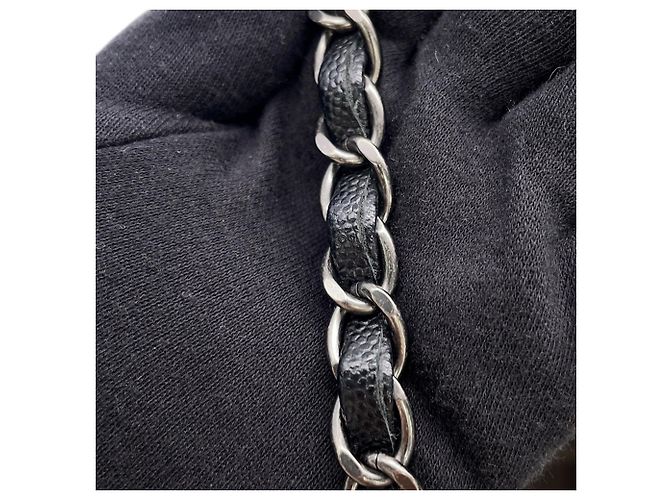 Borsa Chanel Matelassé in nero - vista 10