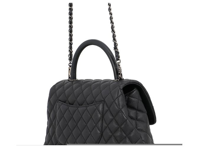 Borsa Chanel Matelassé in nero - vista 2
