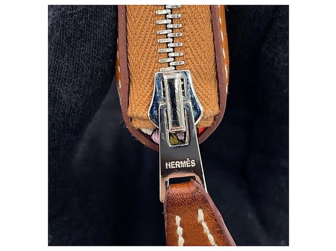 Hermès Cartera Hermes Azap Compact Silk en piel Epsom Gold Dorado - vista 9