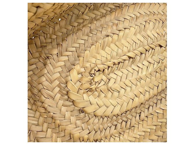 Loewe Anagram Large Raffia Tote Bag Schwarz - Ansicht 9