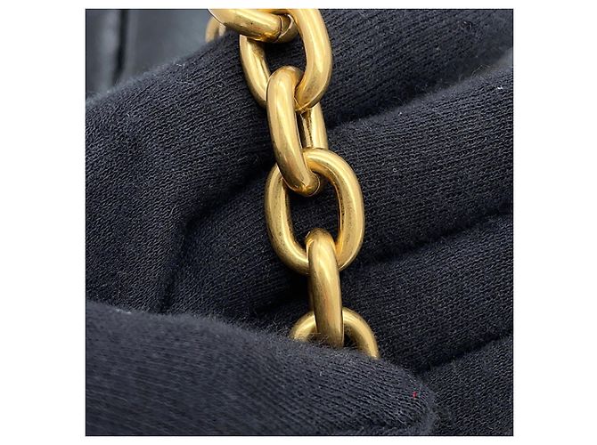 Bolsa de ombro com corrente Balenciaga em preto e castanho Marrom - vista 11