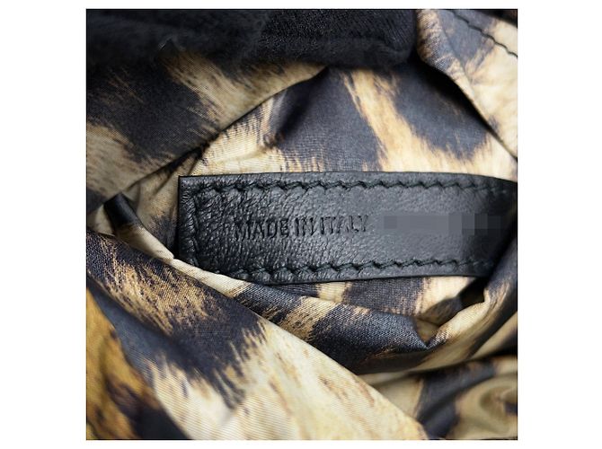 Bolsa de ombro com corrente Balenciaga em preto e castanho Marrom - vista 14