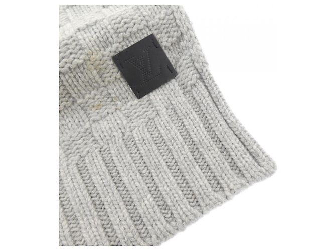 Louis Vuitton Echarpe Helsinki Cashmere Stole Marrone - vista 2