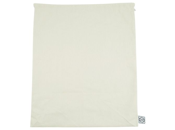 Loewe Anagram Small Shopper aus Canvas und Leder Braun Beige - Ansicht 15