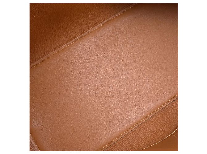 Loewe Anagram Small Shopper aus Canvas und Leder Braun Beige - Ansicht 8