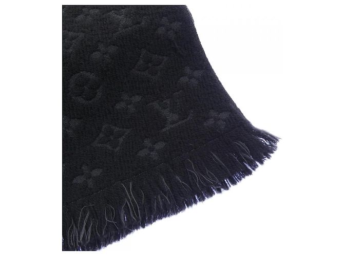 Cachecol Louis Vuitton Monogram Classic Preto - vista 2
