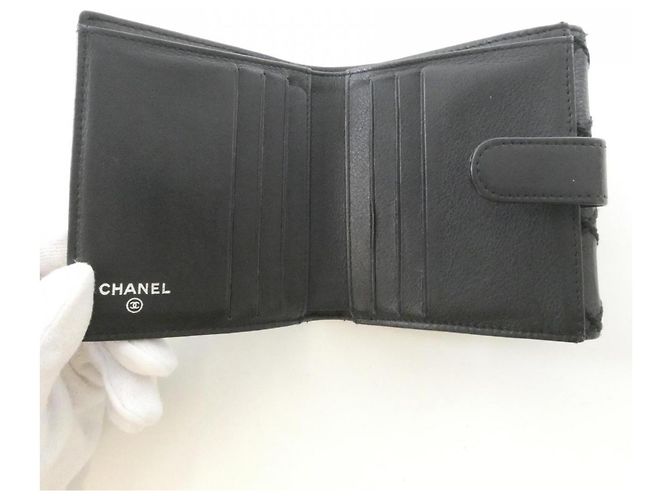 Cartera Chanel Fancy CC Line de piel negra Negro - vista 5